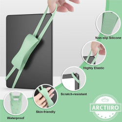 Support de dragonne confortable pour kindle, accessoire liseuse, support à main léger et sécurisé pour lire au lit, compatible a