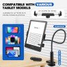Support col de cygne pour Kindle avec télécommande RF, socle à 360° dans le lit et le canapé, avec Page Turner, accessoires pour