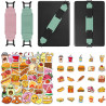 2 Pièces Bracelet de Main pour 6-7,5" Kindle eReader & Fire Tablet, Bande de Maintien Élastique Portable, Léger Support Doigt, I