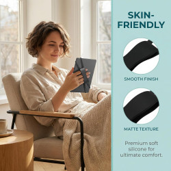 Dragonne Souple pour Kindle, Support à Main pour Liseuses et Tablettes 6-8", Support de Dragonne Confortable pour Kindle, Suppor