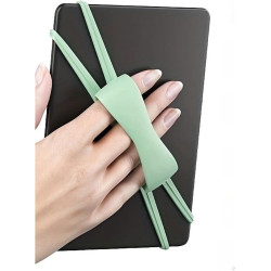 Sangle de poignet universelle en silicone pour liseuses, tablettes et smartphones - Souple et antidérapant - Sangle ergonomique 