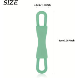 Sangle de poignet universelle en silicone pour liseuses, tablettes et smartphones - Souple et antidérapant - Sangle ergonomique 