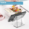 5 téléphone Portable en Acrylique | téléphone Portable en Acrylique,Tablette réglable pour Bureau Compatible avec téléphone 4-10