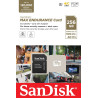 Sandisk max endurance video monitoring for dashcams & home monitoring 256 gb microsdxc memory card + sd adaptor 120,000 hours en