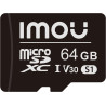 Imou Carte Micro SD 128 Go Carte Mémoire SDXC, Vitesse Full HD, Jusqu'à 95/25 Mo/s, UHS-I, Adaptateur SD pour Smartphone, Tablet