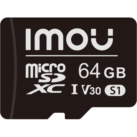 Imou Carte Micro SDXC 32 Go, Vitesse de Lecture jusqu'à 95 Mo/s, Adaptateur SD pour Smartphone, Tablette, caméra d'action, Drone
