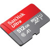 SanDisk Ultra 512GB microSDXC Memory Card + SD Adapter with A1 App Performance Up to 120 MB/s, Class 10, U1