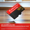 SANDISK Extreme Pro Carte UHS-I microSD + SD Adapter, 1 to (Vitesses de Lecture allant Jusqu’à 250 Mo/s et d’écriture Jusqu’à 17