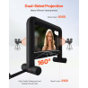 VEVOR Écran de Projection Gonflable Diagonale de 488 cm, Format 16:9, 600D, Lavable, avec Sac de Rangement Portable, Installatio