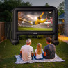 VEVOR Écran de Projection Gonflable Diagonale de 488 cm, Format 16:9, 600D, Lavable, avec Sac de Rangement Portable, Installatio
