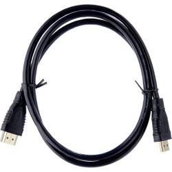 PremiumCord Câble HDMI Haut Débit 4K M/M, 10,2 Gbit/s Avec Ethernet, Compatible Vidéo 4K@30 Hz, Full HD 1080p, Deep Color, 3D, A
