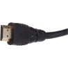 PremiumCord Câble HDMI Haut Débit 4K M/M, 10,2 Gbit/s Avec Ethernet, Compatible Vidéo 4K@30 Hz, Full HD 1080p, Deep Color, 3D, A