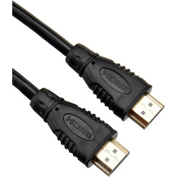 PremiumCord Câble HDMI Haut Débit 4K M/M, 10,2 Gbit/s Avec Ethernet, Compatible Vidéo 4K@30 Hz, Full HD 1080p, Deep Color, 3D, A