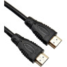 PremiumCord Câble HDMI Haut Débit 4K M/M, 10,2 Gbit/s Avec Ethernet, Compatible Vidéo 4K@30 Hz, Full HD 1080p, Deep Color, 3D, A