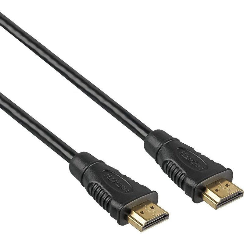 PremiumCord 4K Câble HDMI Haute Vitesse M/M 10.2Gbps avec Ethernet, Compatible avec Vidéo 4K@30Hz 2160p, Full HD 1080p, 3X Blind