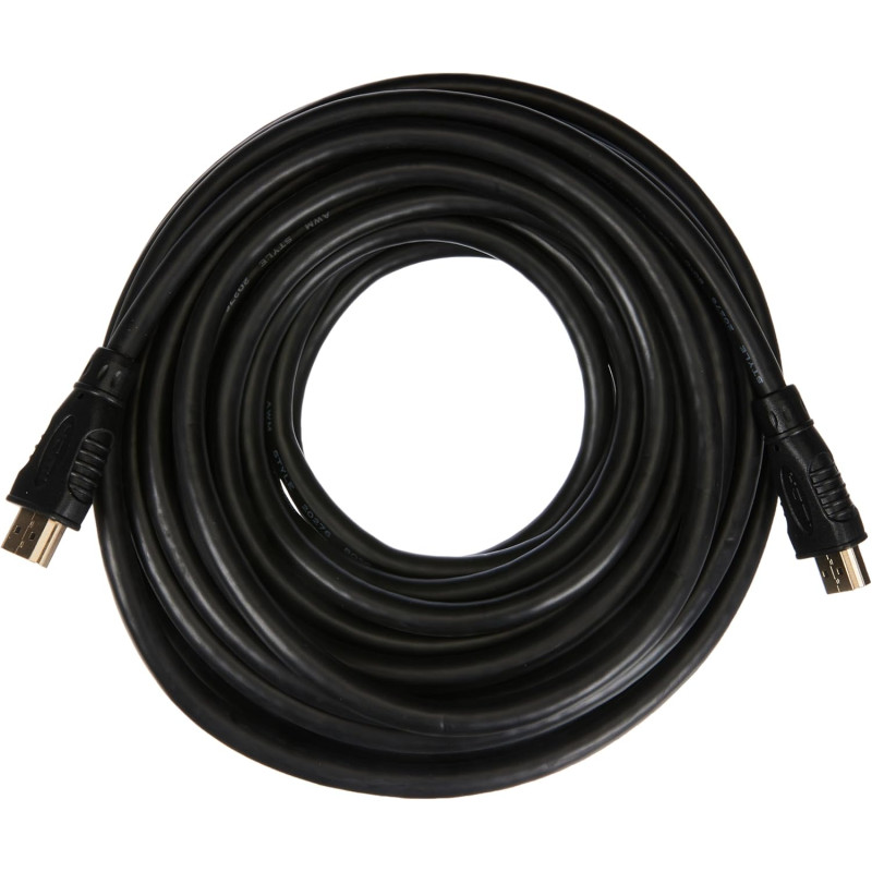 PremiumCord Câble HDMI Haut Débit 4K M/M, 10,2 Gbit/s Avec Ethernet, Compatible Vidéo 4K@30 Hz, Full HD 1080p, Deep Color, 3D, A