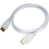 PremiumCord Câble HDMI Haut Débit 4K M/M, 10,2 Gbit/s avec Ethernet, Compatible Vidéo 4K@30 Hz, Full HD 1080p, Deep Color, 3D, A