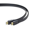 PremiumCord Câble HDMI Haut Débit 4K M/M, 10,2 Gbps avec Ethernet, Compatible Vidéo 4K @ 30 Hz, Full HD 1080p, Deep Color, 3D, A