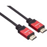 PremiumCord Câble HDMI Haut Débit 4K M/M, 10,2 Gbps avec Ethernet, Compatible Vidéo 4K@30 Hz, Full HD 1080p, Deep Color, 3D, Arc
