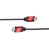 PremiumCord Câble HDMI Haut Débit 4K M/M, 10,2 Gbps avec Ethernet, Compatible Vidéo 4K@30 Hz, Full HD 1080p, Deep Color, 3D, Arc
