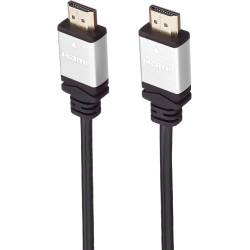 PremiumCord Câble HDMI Haut Débit 4K M/M, 10,2 Gbit/s avec Ethernet, Compatible Vidéo 4K@30 Hz, Full HD 1080p, Deep Color, 3D, A