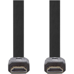 PremiumCord Câble HDMI Haut Débit 4K M/M, 10,2 Gbit/s Avec Ethernet, Compatible Vidéo 4K@30 Hz, Full HD 1080p, Deep Color, 3D, A