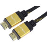 PremiumCord Câble HDMI Haut Débit 4K M/M, 10,2 Gbit/s avec Ethernet, Compatible avec Vidéo 4K@30 Hz, Full HD 1080p, Deep Color, 