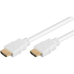 PremiumCord Câble HDMI Haut Débit 4K M/M, 10,2 Gbit/s avec Ethernet, Compatible Vidéo 4K@30 Hz, Full HD 1080p, Deep Color, 3D, A