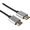 PremiumCord Câble HDMI Slim 4K Haute Vitesse M/M, 10,2 Gbps avec Ethernet, Compatible avec Vidéo 4K @ 30 Hz, Full HD 1080p, 3D, 