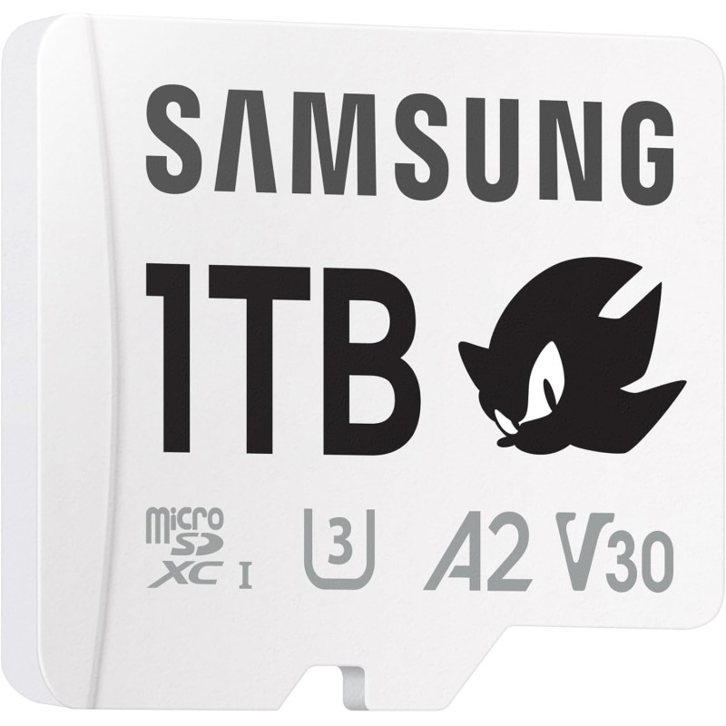 Samsung Carte mémoire microSDXC Sonic Pro Plus, Interface UHS-I, 1 to, Vitesse de Lecture jusqu'à 180 Mo/s, Toujours Plus de Vit