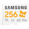 Samsung Carte mémoire microSDXC Sonic Pro Plus, Interface UHS-I, 256 Go, Vitesse de Lecture jusqu'à 180 Mo/s, Toujours Plus de V