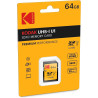 Carte SD 64 Go UHS-I U1 V10 SDHC/XC - Vitesse de Lecture 85MB/s Max - Vitesse d'Écriture 25MB/s Max - Stockage de Vidéos Full HD