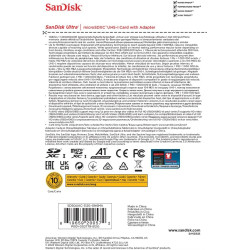 SanDisk Ultra 512 Go microSDXC UHS-I carte pour Chromebook avec adaptateur SD et jusqu'à 150 Mo/s en vitesse de transfert, A1 Ap