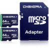 Carte mémoire microSDXC UHS-I CT100 64 Go avec Adaptateur – Jusqu’à 100 Mo/s, C10, U1, V10, Full HD, A1, pour Smartphones, table