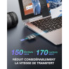 Carte mémoire microSDXC UHS-I LT100 512 Go avec Adaptateur – Jusqu’à 170 Mo/s, C10, U3, V30, 4K, A2, pour Smartphones, tablettes
