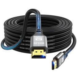 Câble HDMI 2.0 Haute Vitesse 10m - 4K@60Hz 18Gbps, Ultra HD, Ethernet, Audio Retour, HDR - Compatible Xbox, PS5/PS4, HDTV, Ordin