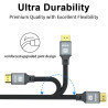 Câble HDMI 2.0 Haute Vitesse 7M - 4K@60Hz 18Gbps, Ultra HD, Ethernet, Audio Retour, Vidéo 1080p, 3D, Arc, HDR - Compatible Xbox,