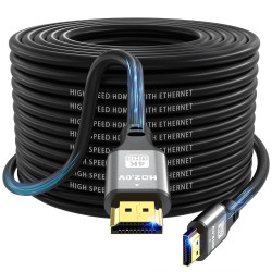 câble HDMI 75ft, 4K@60Hz, 18Gbps haute vitesse HDMI 2.0 cordon, Ultra HD,Ethernet retour Audio, vidéo 4K,1080p,3D,Arc, HDR Compa