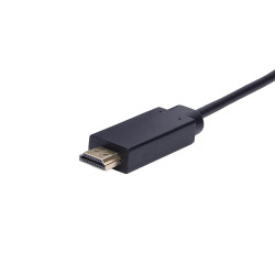 Amazon Basics Câble HDMI (source) vers (affichage) VGA - NON bidirectionnel - plaqué or, 6 feet, noir