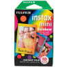 Fujifilm instax Mini Rainbow Film 10 Poses
