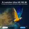 Câble HDMI 8K 1m,Cable HDMI 2.1 8K@60Hz 4K@120Hz 7680P Ultra Haute Vitesse Supporte HDR10 3D eARC HDCP2.2&2.3,Compatible avec PS