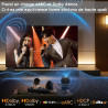 Câble HDMI 8K 3m,Cable HDMI 2.1 8K@60Hz 4K@120Hz 7680P Ultra Haute Vitesse Supporte HDR10 3D eARC HDCP2.2&2.3,Compatible avec PS