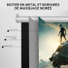 Fabulcozy Écran de Projection motorisé écran projecteur électrique Formats 4:3 84 Pouces 171L x 130H cm Fixation Mur ou Plafond 