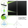 Fabulcozy Écran de Projection avec Support trépied réglable en Hauteur écran vidéo projecteur 84 Pouces Format 4:3 171L x 131H c