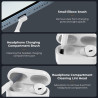 K&F CONCEPT Kit Nettoyage Clavier 20 en 1 Kit Nettoyage PC，Accessoires de Nettoyage pour AirPods, Caméra, Ordinateur, Téléphone