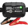 NOCO GENIUS2: Chargeur de Batterie Intelligent 2A 6V/12V – Maintien Automatique, Charge Lente & Désulfateur – Protection Surchar