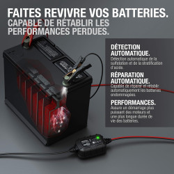 NOCO GENIUS2: Chargeur de Batterie Intelligent 2A 6V/12V – Maintien Automatique, Charge Lente & Désulfateur – Protection Surchar