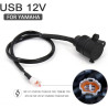 12V Motorcycle Adaptateur Chargeur Double USB pour Yamaha Tracer MT-07 MT-09 SP FZ-09 FZ-07 Tracer XSR 700 900 Accessoires Moto