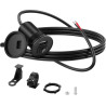 Chargeur USB de moto avec interrupteur, 12 V 1,5 A USB 30 W PD sortie PD chargeur étanche pour véhicule marin, camping-car, bate