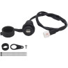 Chargeur USB pour Yamaha Mt-07/Mt-09/Mt-09 Sp, Fz-07/Fz-09, Xsr700/Xsr900, Ter 700/900/900 Gt, Accessoire de voiture, Noir
